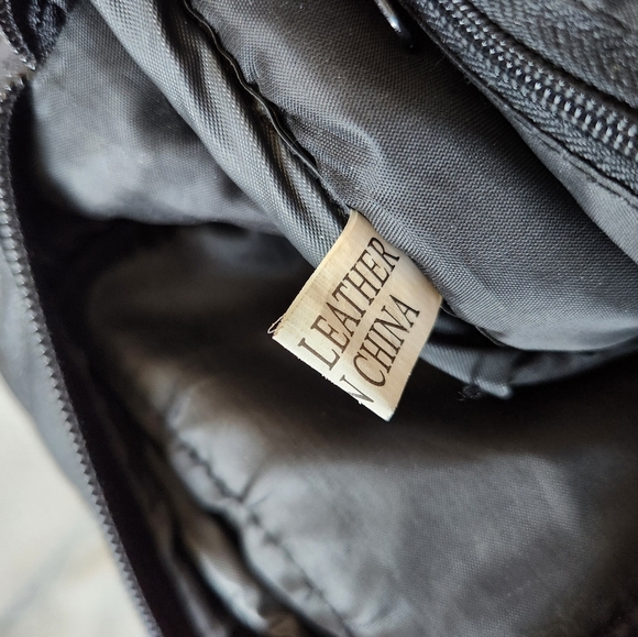 Vintage Y2K Harley Davidson Leather Biker Clip Hip Purse - Picture 10 of 10